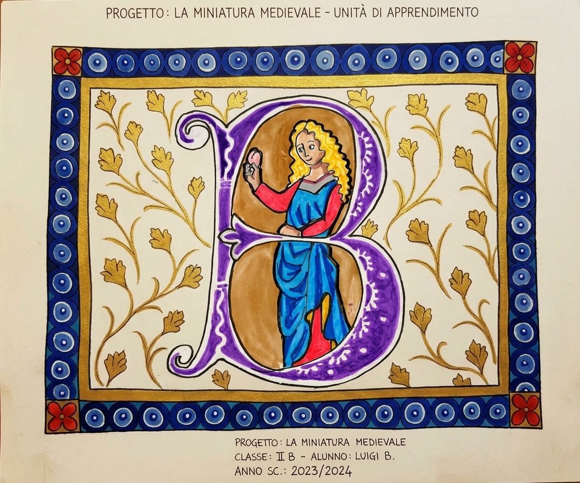 Come Creare un Perfetto Capolettera Miniato Medievale in 4 passi Come Creare un Perfetto Capolettera Miniato Medievale in 4 passi