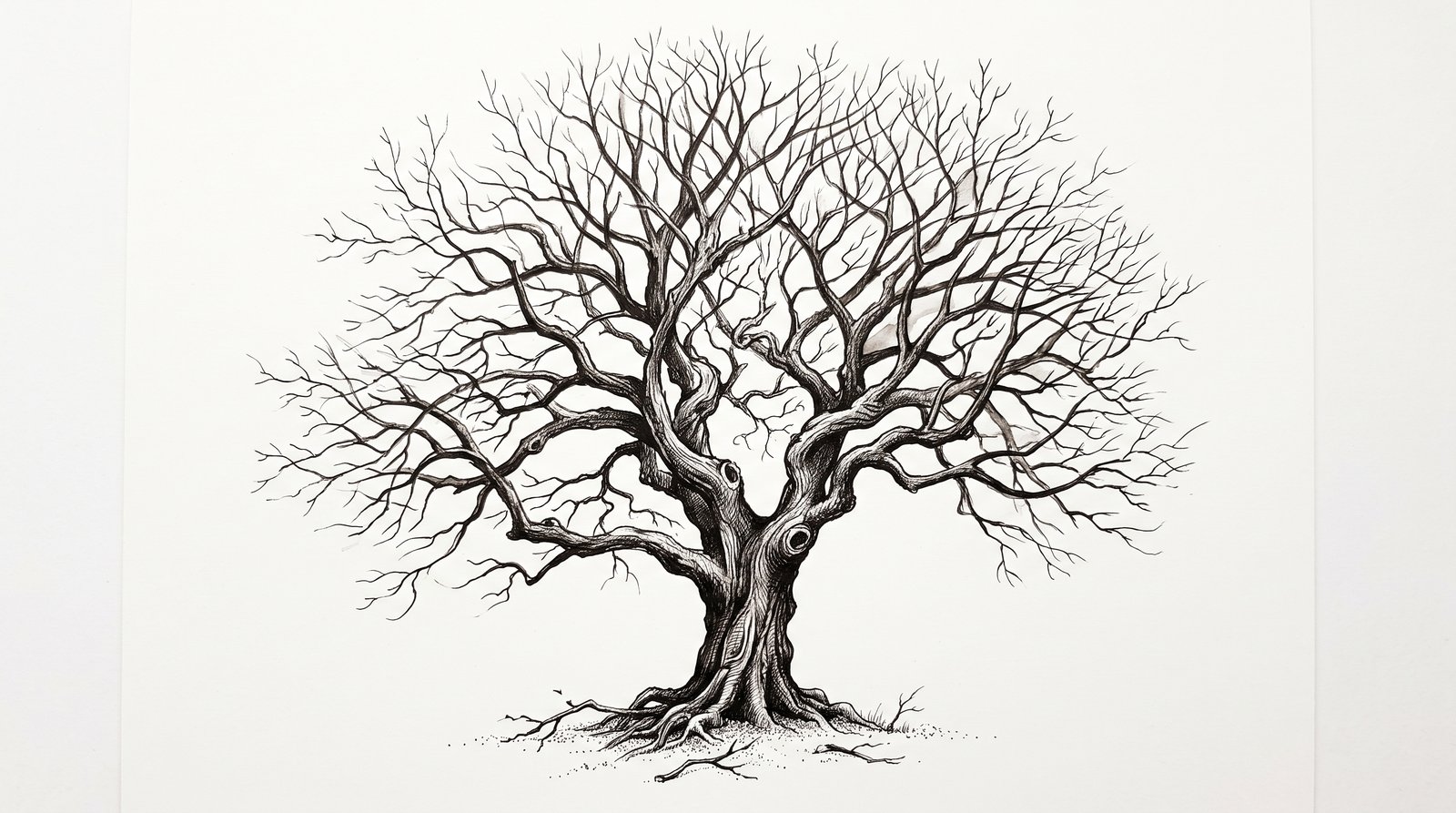 Come Disegnare un Albero Spoglio a China: Guida Pratica